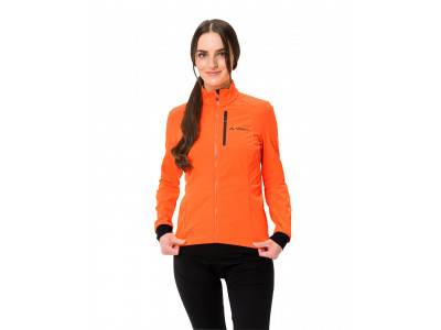 Vaude cyklistická bunda Posta Softshell VI, dámska, neon orange - 38