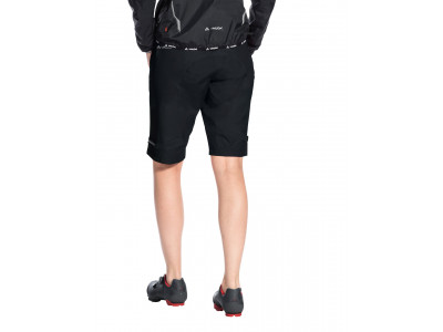 Vaude krátke nepremokavé cyklonohavice Drop, dámske, black - Wo Drop Shorts, black, 38